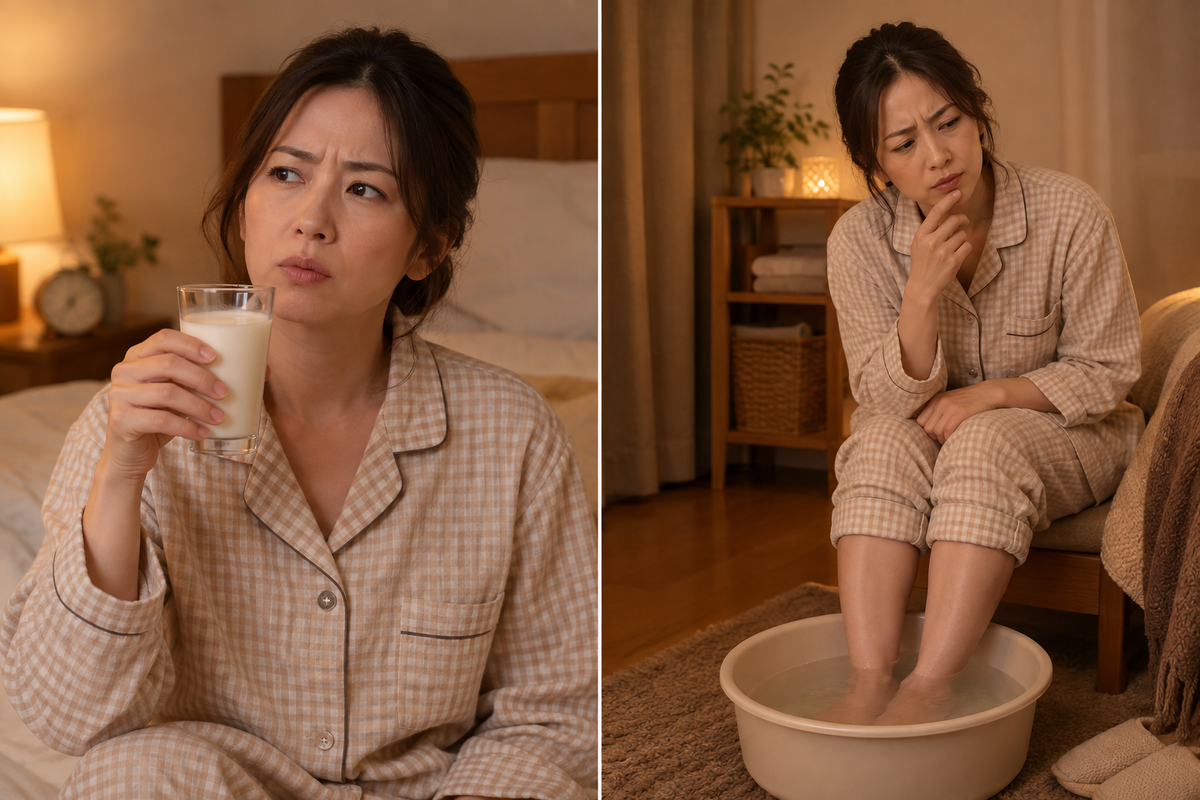 喝牛奶、浸腳都沒用？為什麼您補充的睡眠營養根本沒有進到大腦？