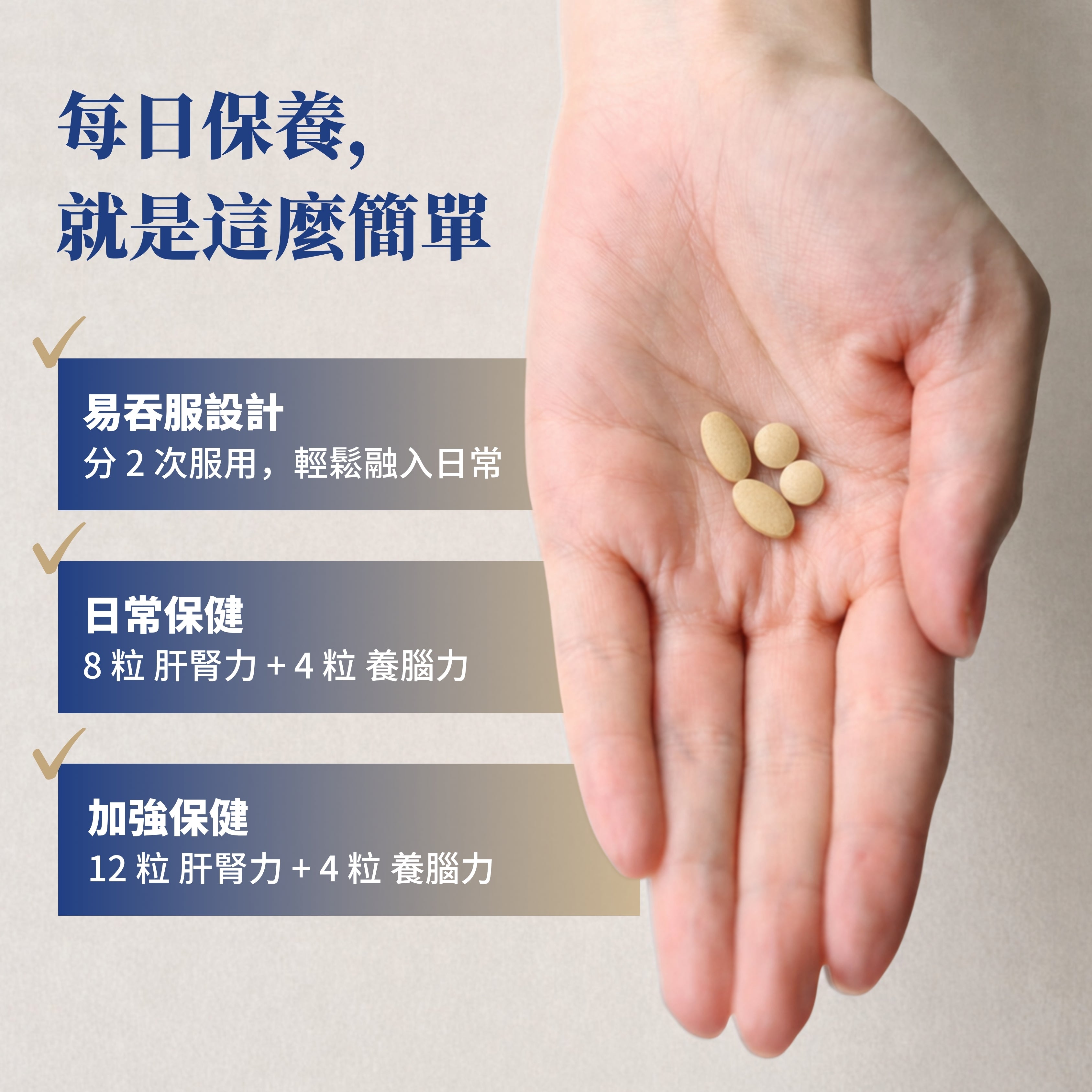 肝腎力 × 養腦力